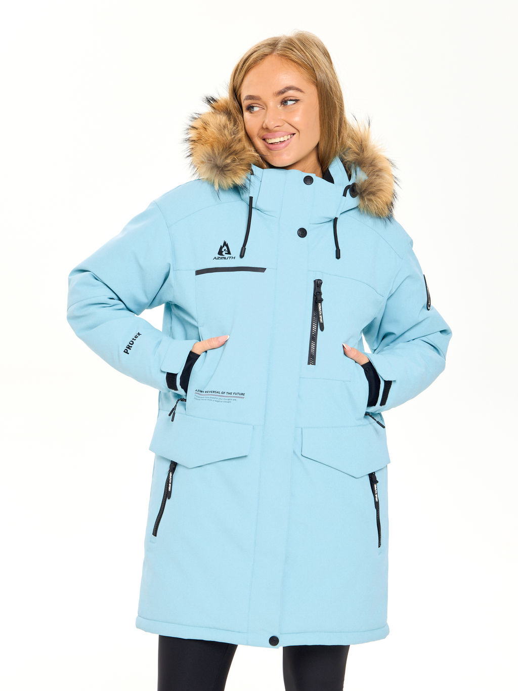 Женская парка Azimuth Гармония  фото 14