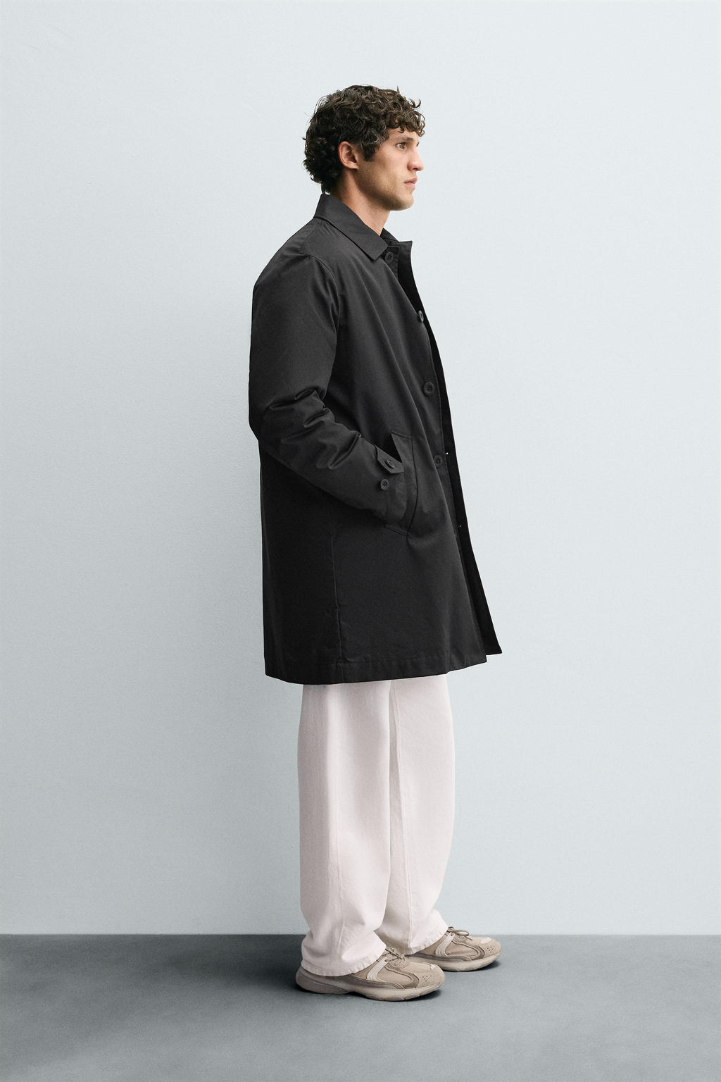 TRENCH COAT WITH DETACHABLE LINING - Zara фото 4