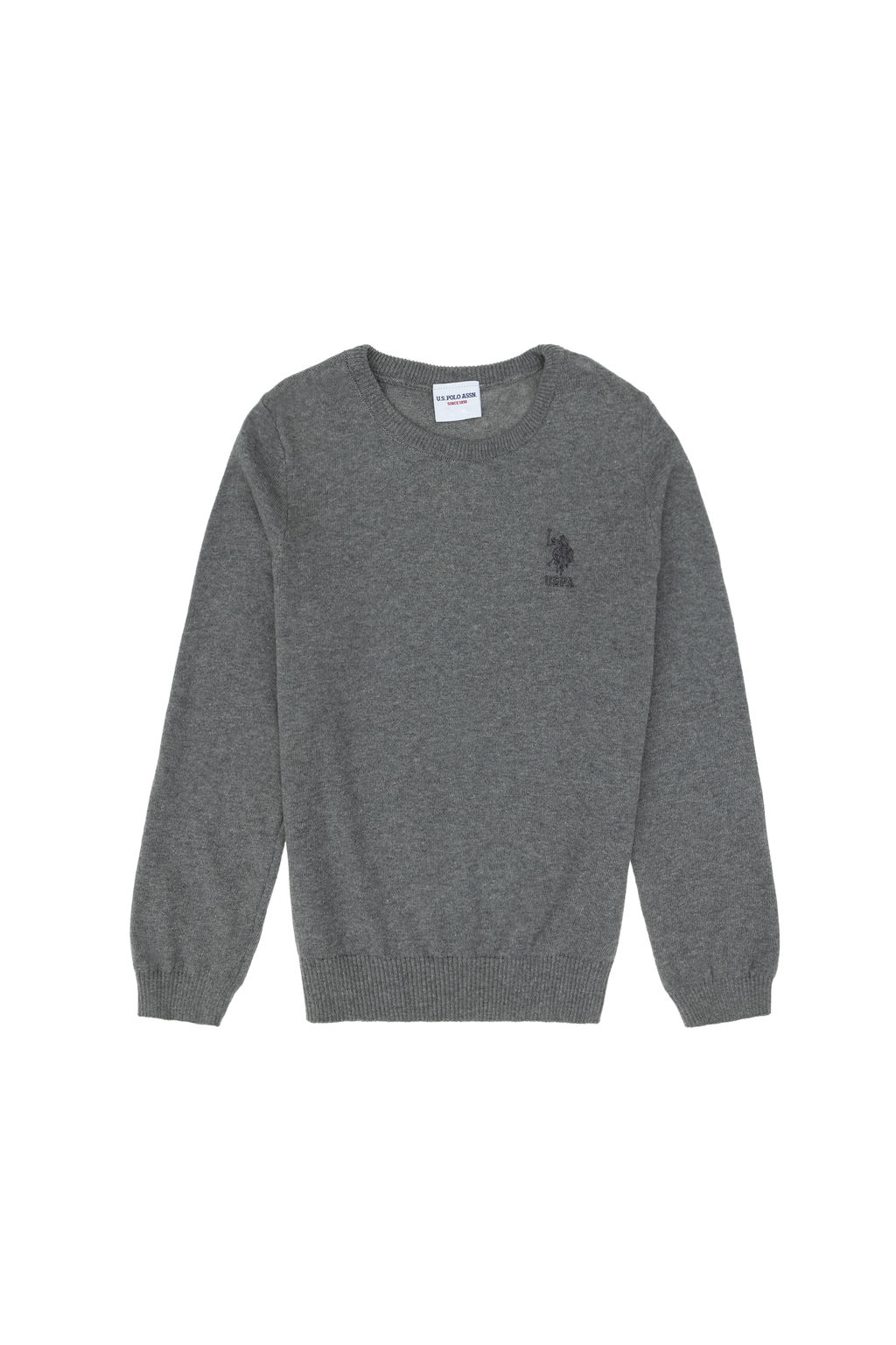Boy Grey Melanj Basic Sweater Surprise Discount в корзине - U.s. polo assn фото 4