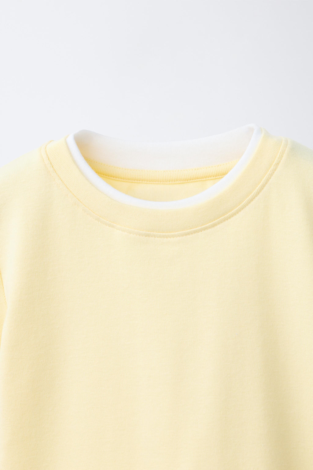 CAMISETA DOBLE CON MODAL / Antracita oscuro - Zara фото 4