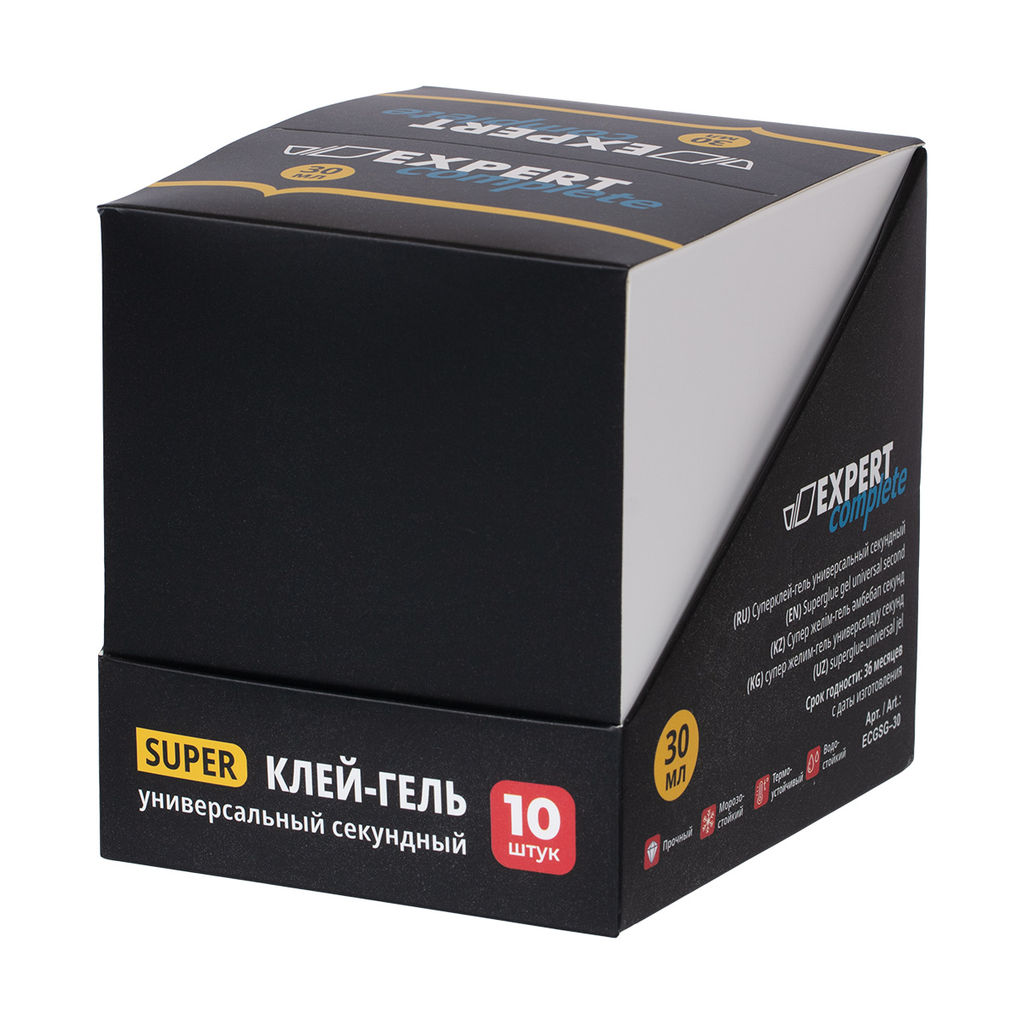 Expert Complete Premier Супер клей-гель 10 шт х 30 г ECGSG-30