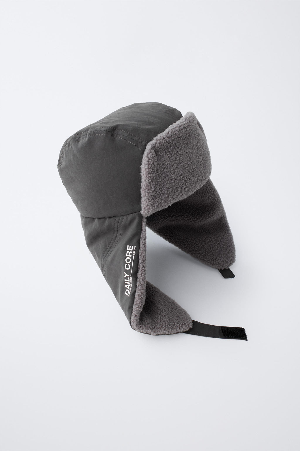 TECHNICAL FAUX SHEARLING CAP - Zara фото 3