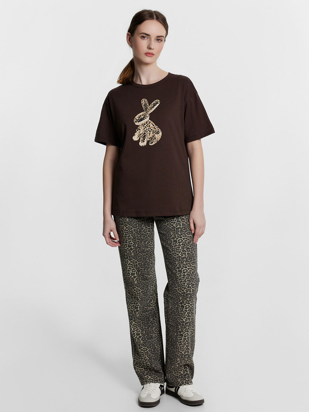 Футболка женская коричневая с принтом шоколадное мартини +печать 112934 - Mark formelle фото 3