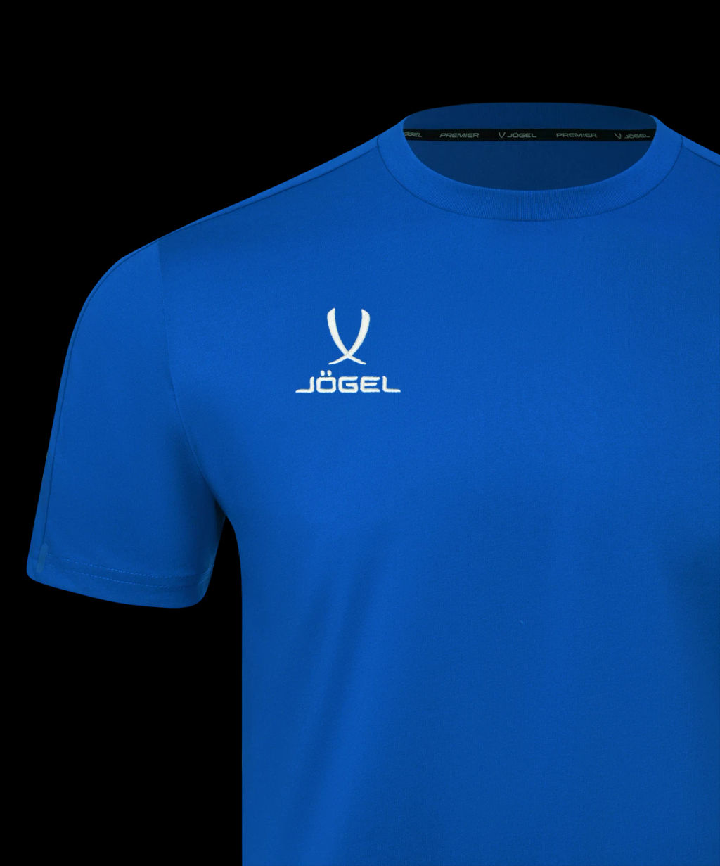 Футболка тренировочная JOGEL PREMIER PerFormDRY TRN CVC Tee, синий  фото 4
