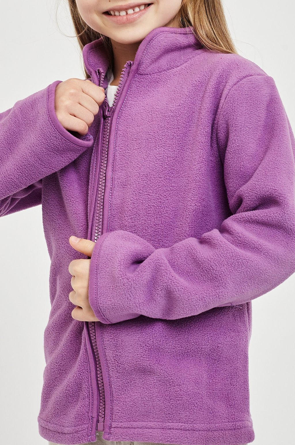 Флисовая толстовка для девочки Happy Fox фото 25