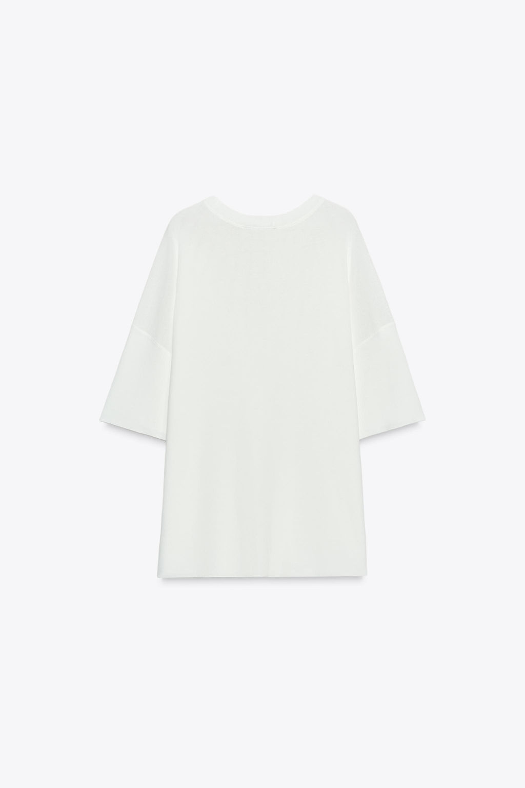 OVERSIZE PLAIN KNIT TOP - Zara фото 15