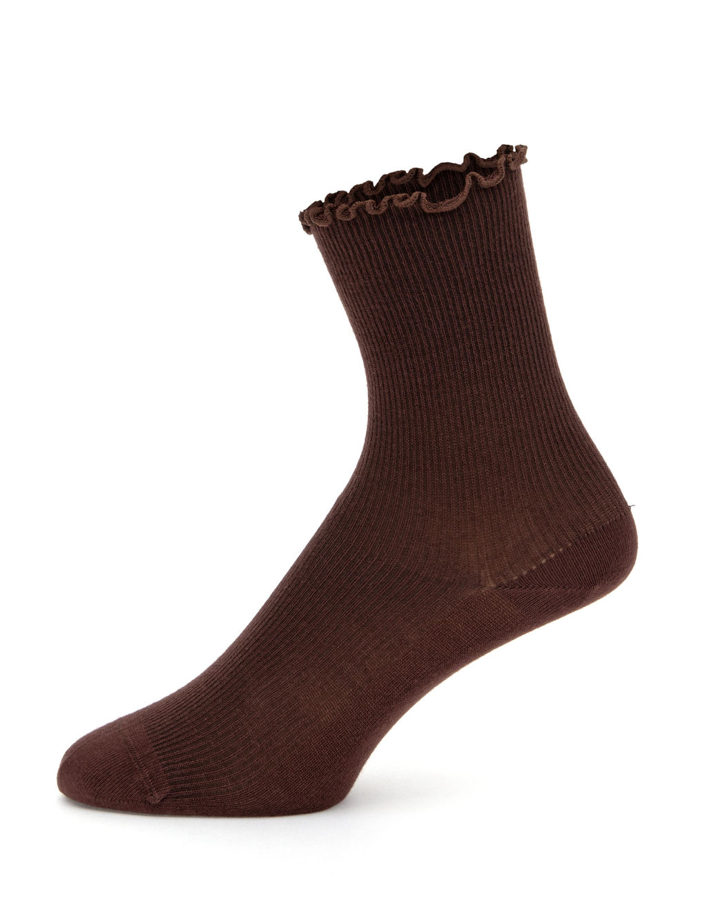 Kad_n Kahverengi Soket _orap