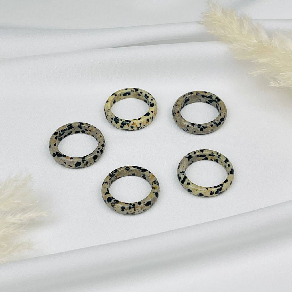 Кольцо цельное из перепелиной Яшмы - Радуга самоцветов фото 2