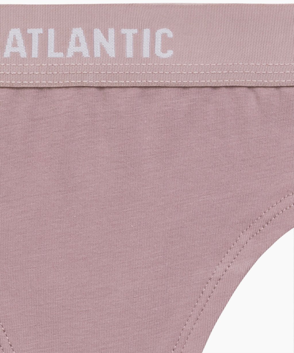 ATLANTIC 3CLP-013 Трусы стринги String - набор 3 шт. бежевый + розовый + зеленый  фото 5