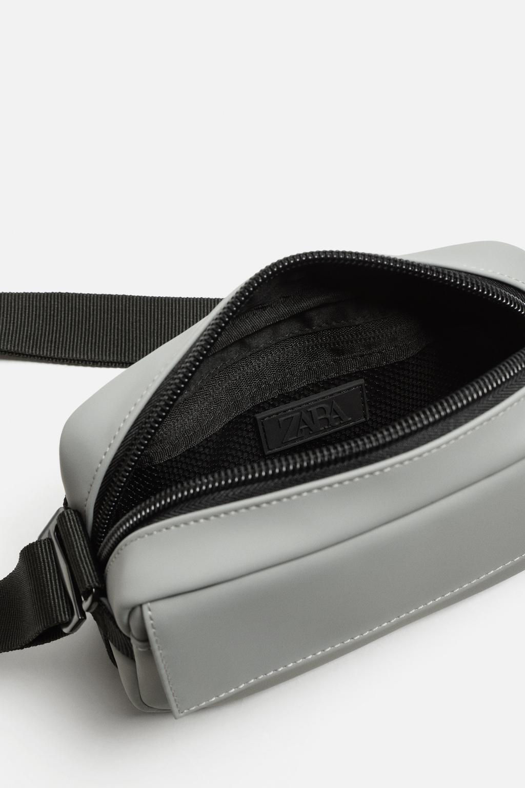 RUBBERISED CROSSBODY BAG - Zara фото 14