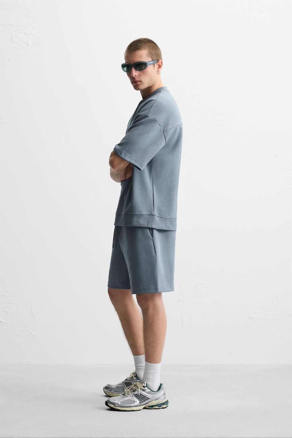 INTERLOCK TEXTURED SWEATSHIRT - Zara фото 12