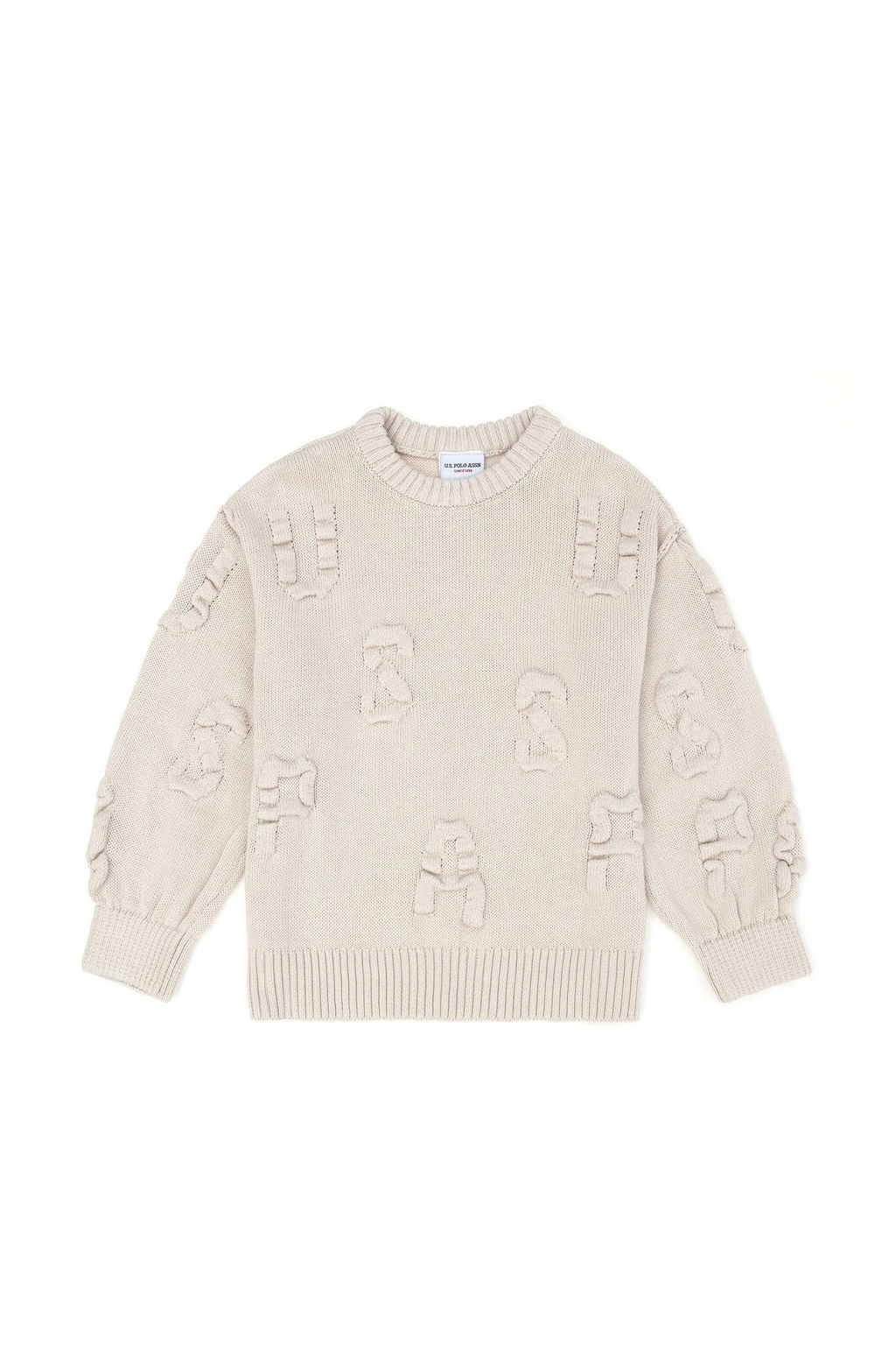 U. S. Polo Assn Кремовый свитер для девочки - U.s. polo assn фото 2