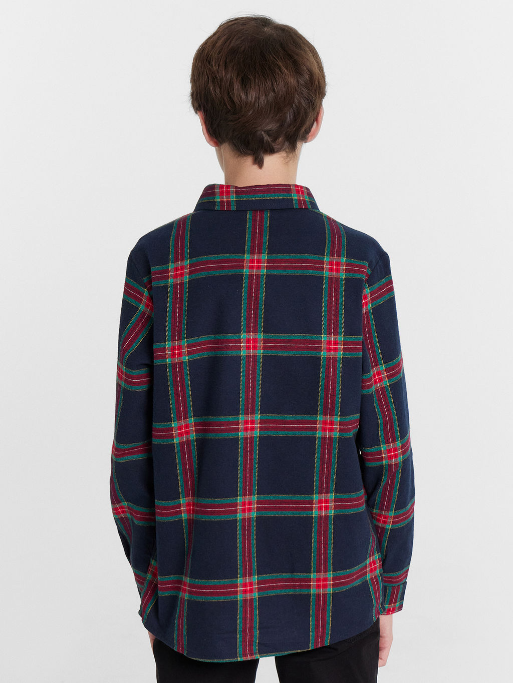 Рубашка для мальчиков в клетку - Mark formelle фото 3