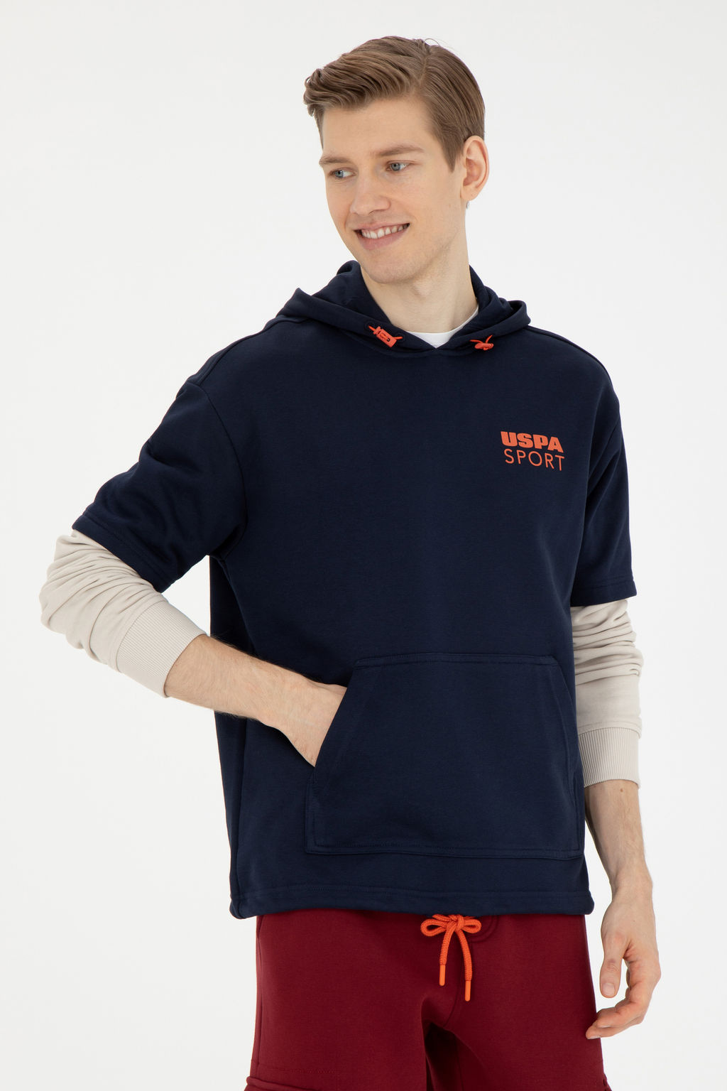 Мужской темно-синий свитшот - U.s. polo assn фото 8