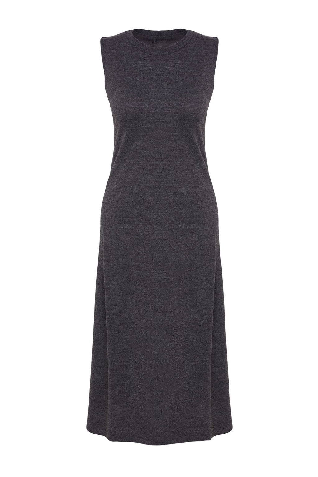 TRENDYOLMILLA Antrasit Maxi Triko Ekstra H?rkal? Elbise TWOAW25EL00014  фото 8