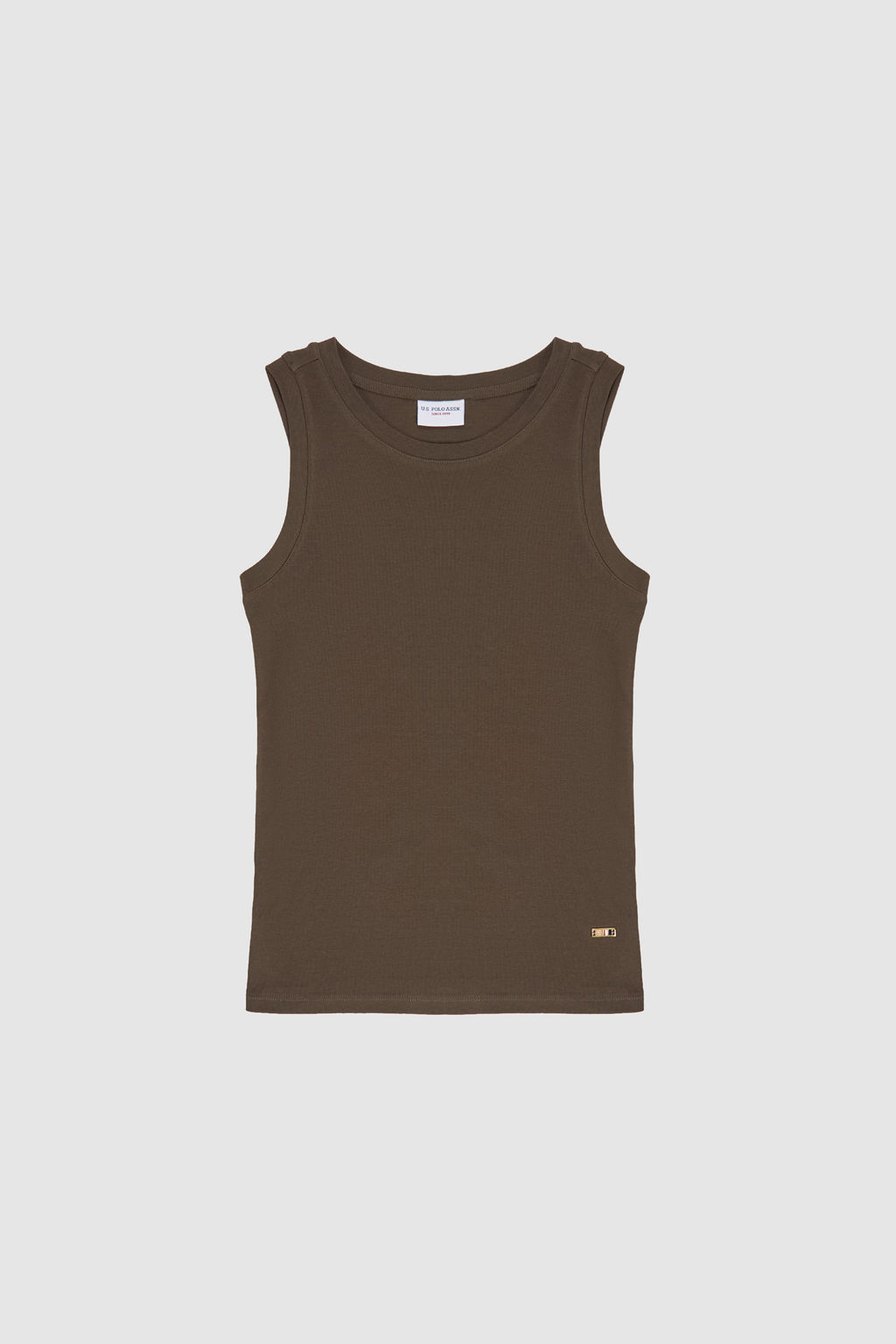 Kad_n Koyu Bisiklet Yaka Basic Ti__rt - U.s. polo assn фото 7