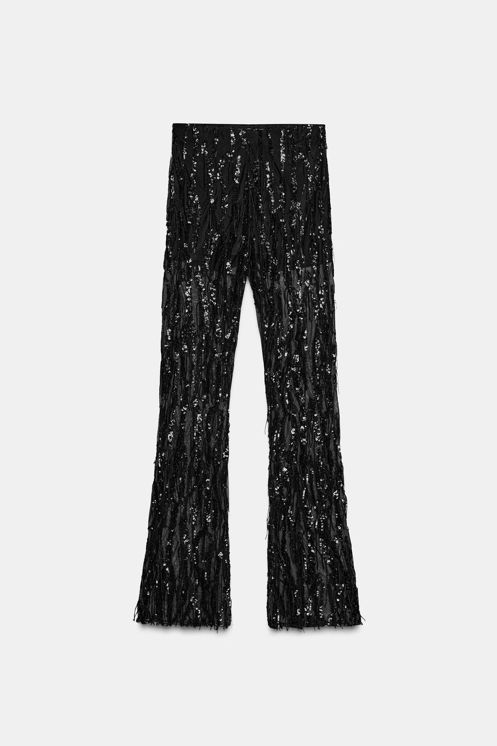 FLARE SEQUIN LEGGINGS - Zara фото 4