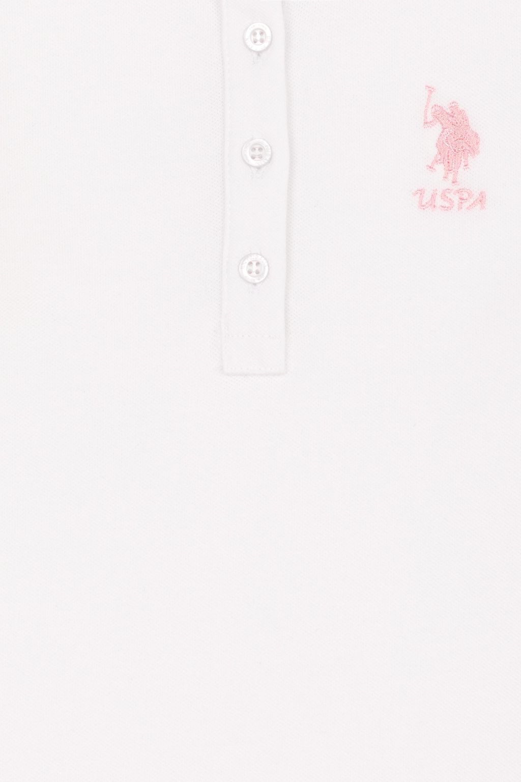 Белая футболка для девочек Basic - U.s. polo assn фото 3