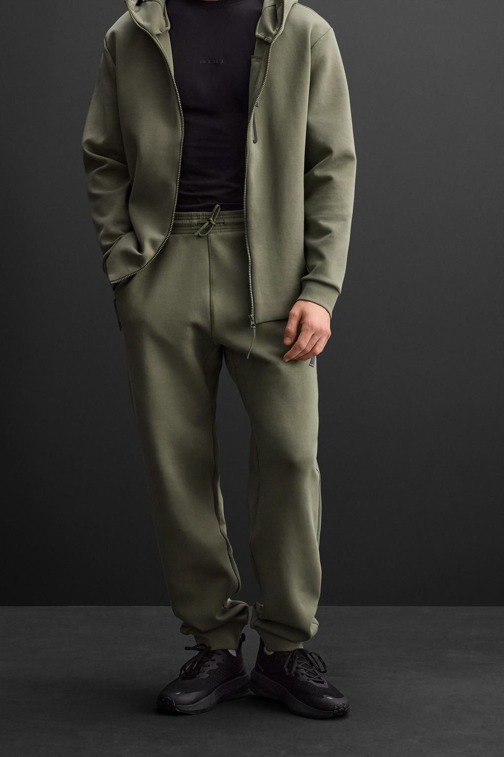 TECHNICAL JOGGERS WITH ZIPS - Zara фото 3