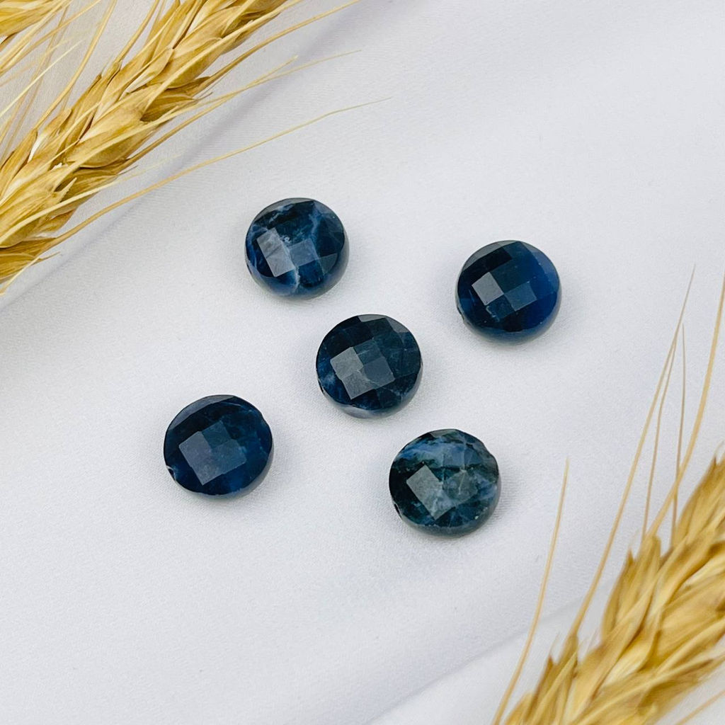 Бусины для украшений из Содалита (5 шт)