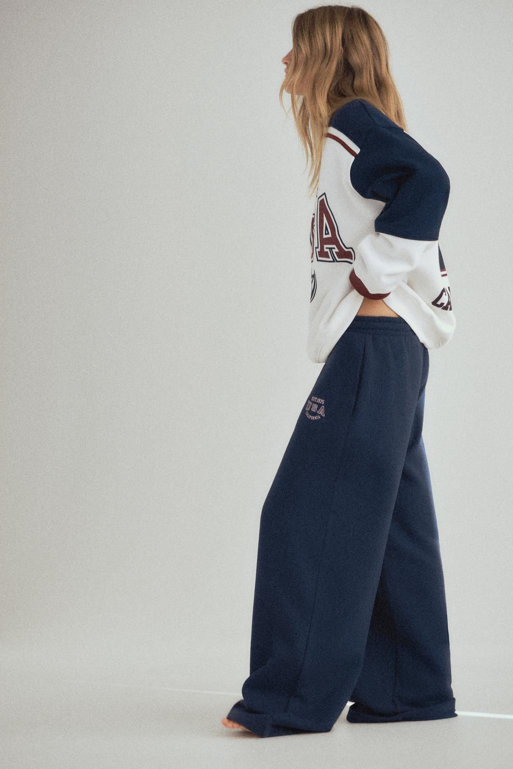 USA CALIFORNIA VARSITY SWEATSHIRT - Zara фото 3