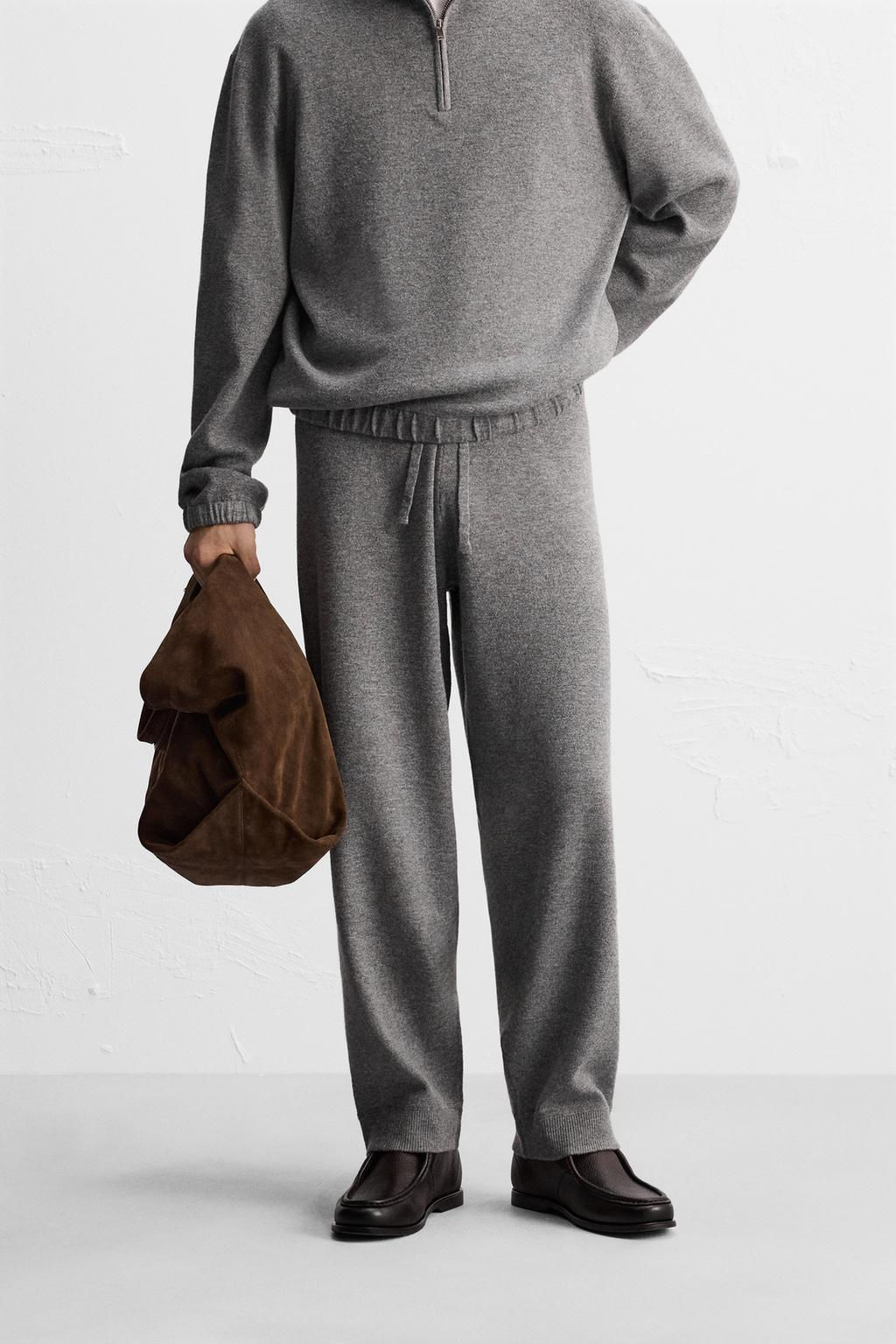 STITCH JOGGER TROUSERS - Zara фото 2
