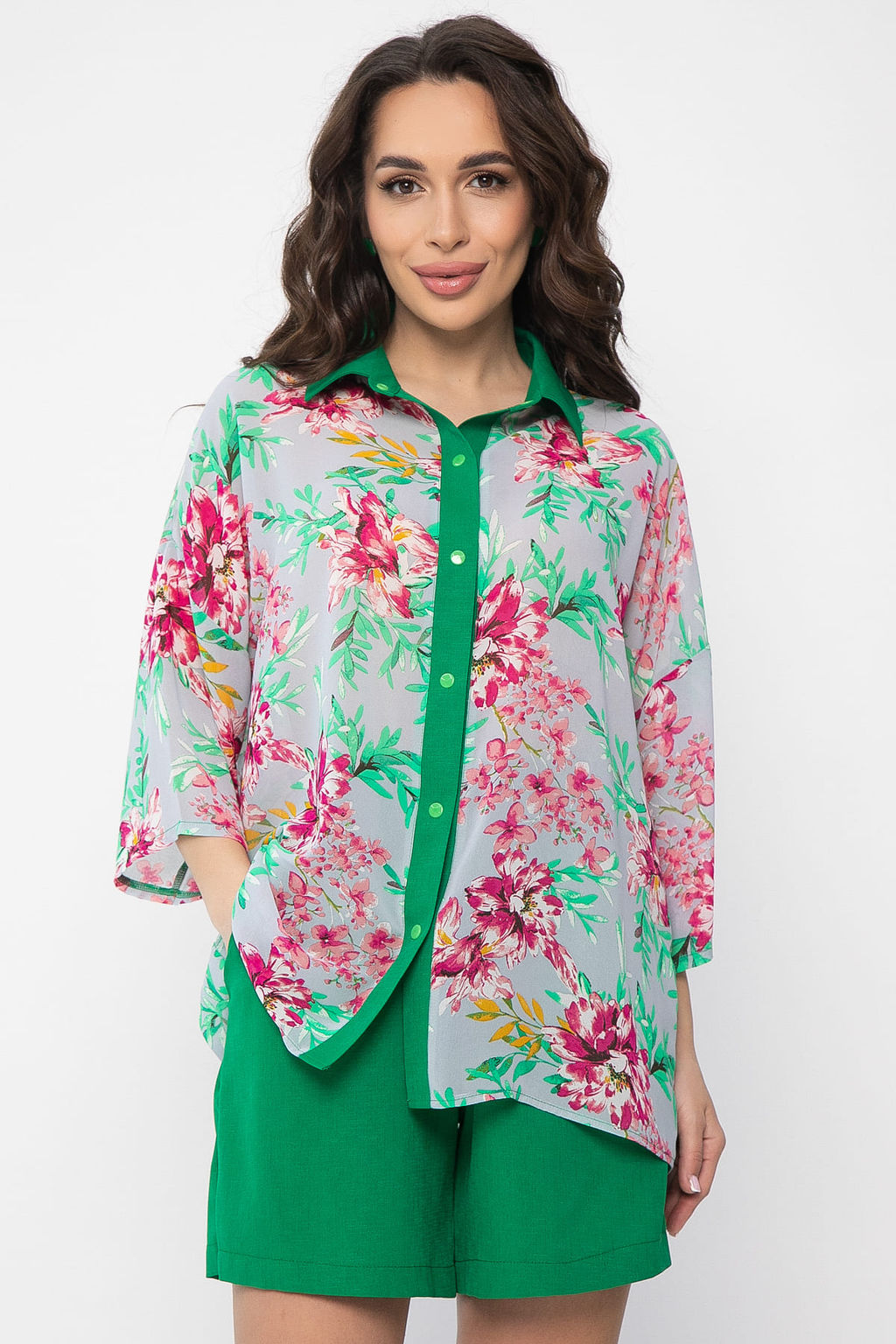 Костюм Удачный (зеленый) К13590-13М - Lt collection фото 10