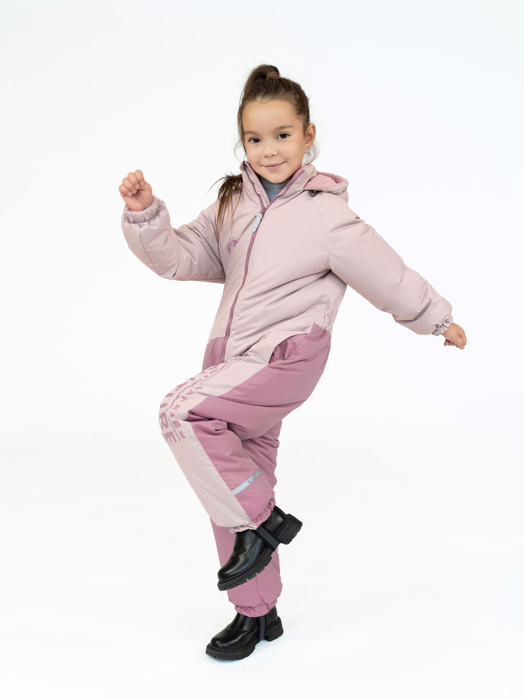 Комбинезон детский темно-розовый 30-038 (92, 52)