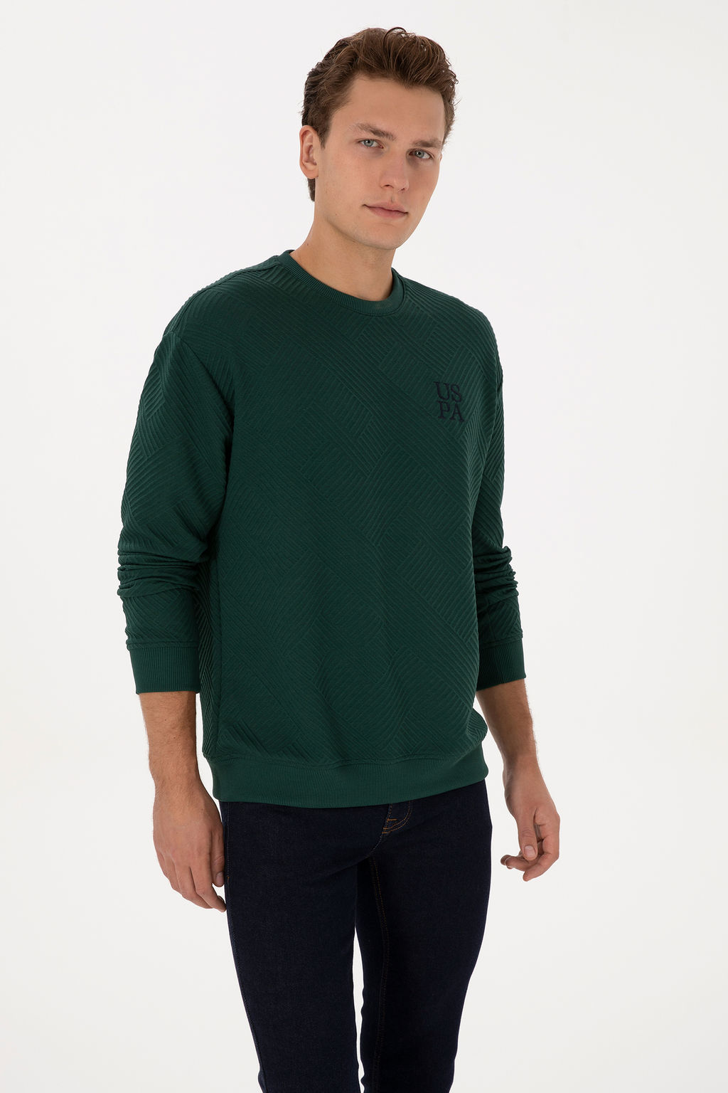Erkek Koyu Ye_il Sweatshirt - U.s. polo assn фото 17
