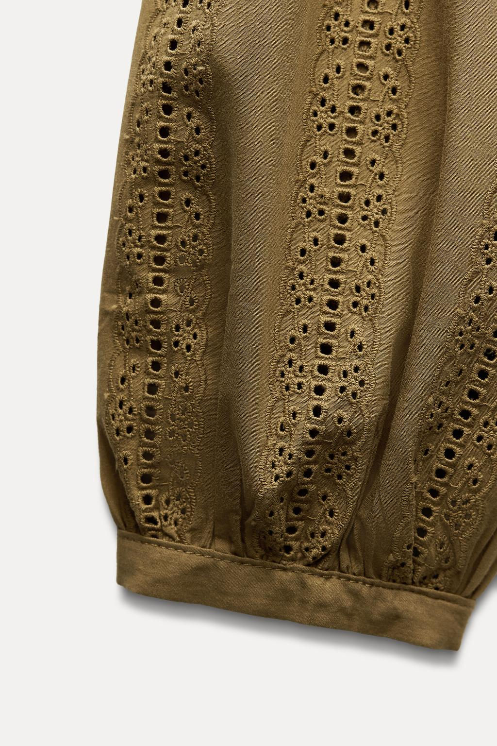 EMBROIDERED SHIRT - Zara фото 17