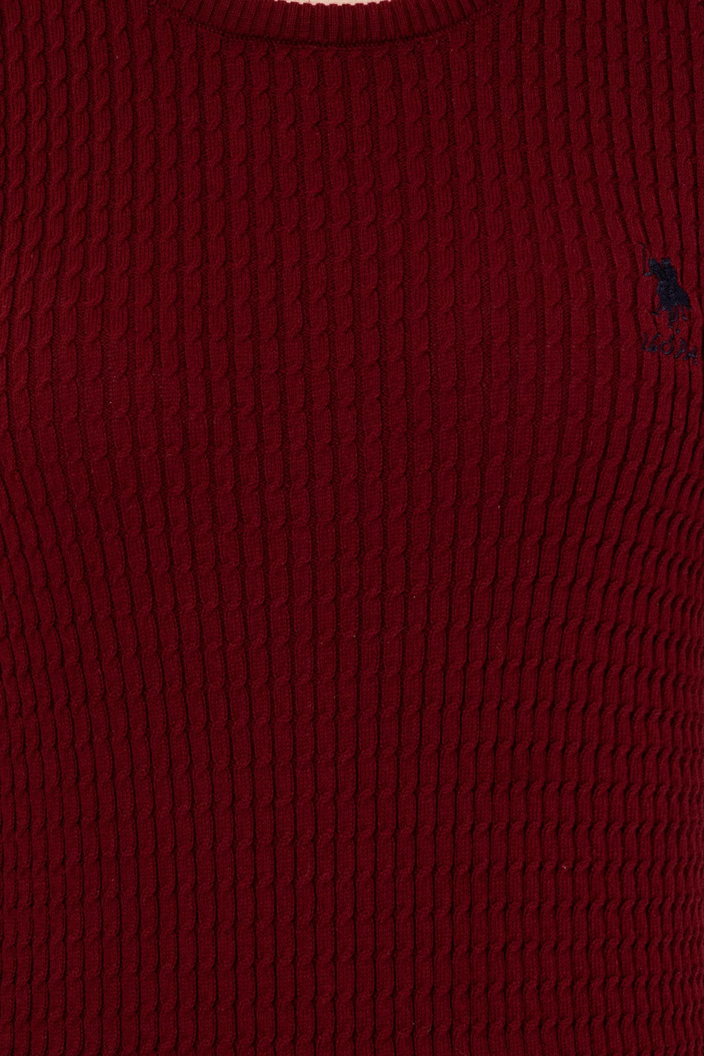 Kad_n Bordo Bisiklet Yaka Basic Kazak