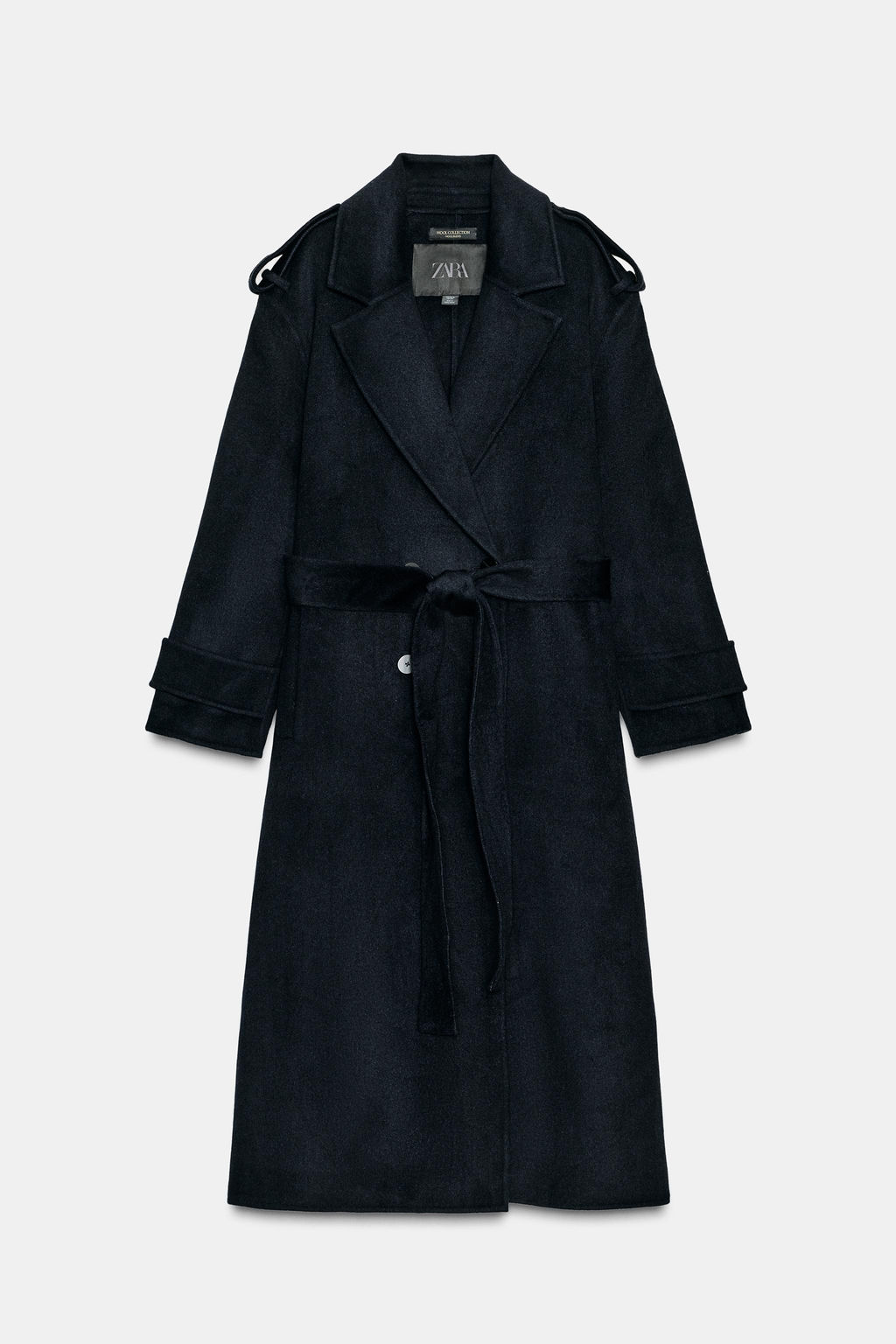 LONG WOOL BLEND COAT ZW COLLECTION LIMITED EDITION - Zara фото 7