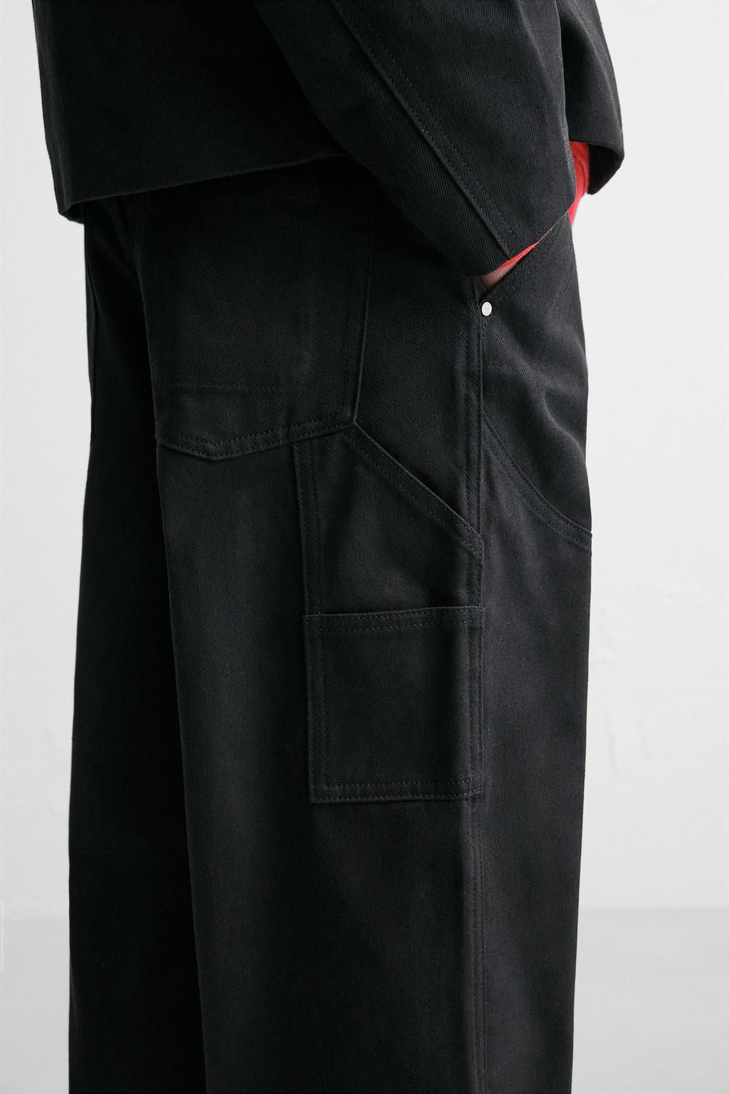 CARPENTER POCKET TROUSERS - Zara фото 5