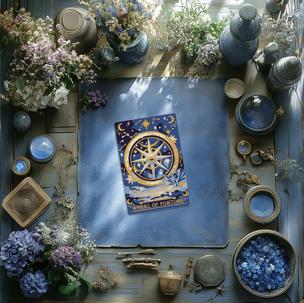 ФРЕЯ PNBM-034 Набор для раскрашивания по номерам (на магните) 10 х 15 см Таро. Колесо Фортуны  фото 5