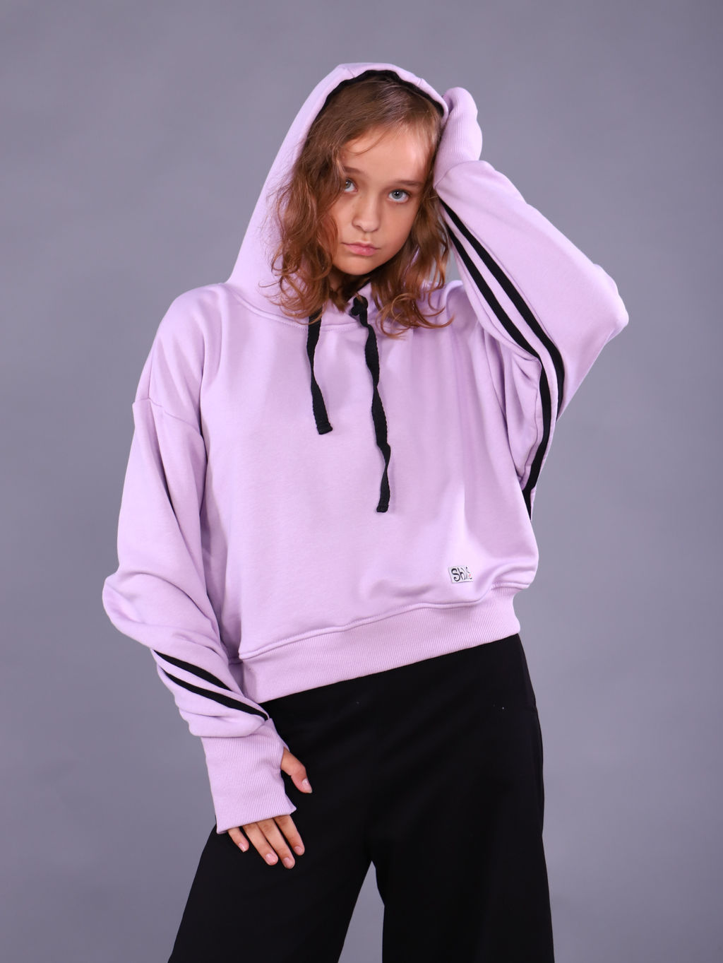 Толстовка Тея голубой - Ладошки фото 35