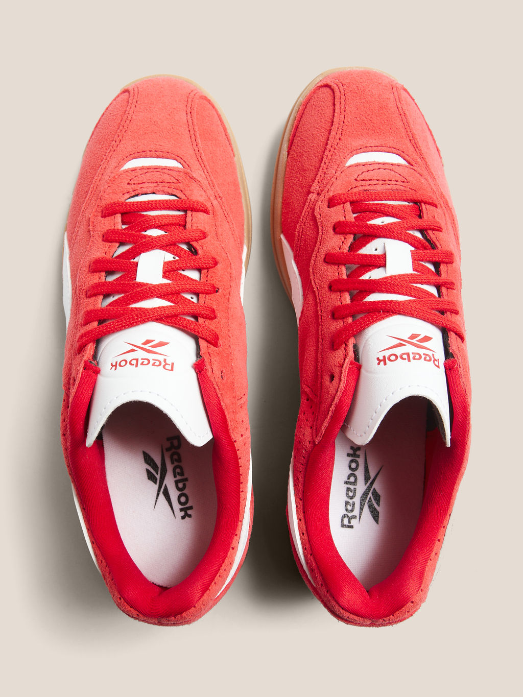 Женские кеды REEBOK HAMMER STREET Артикул 4493743, светло-красный