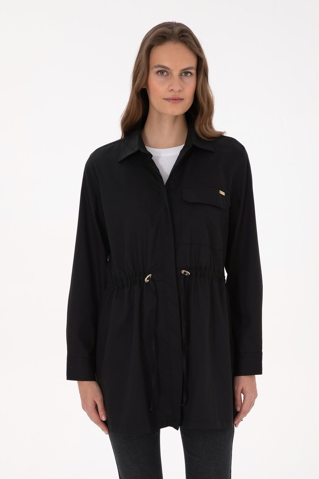 Kad_n Siyah Uzun Kollu G_mlek