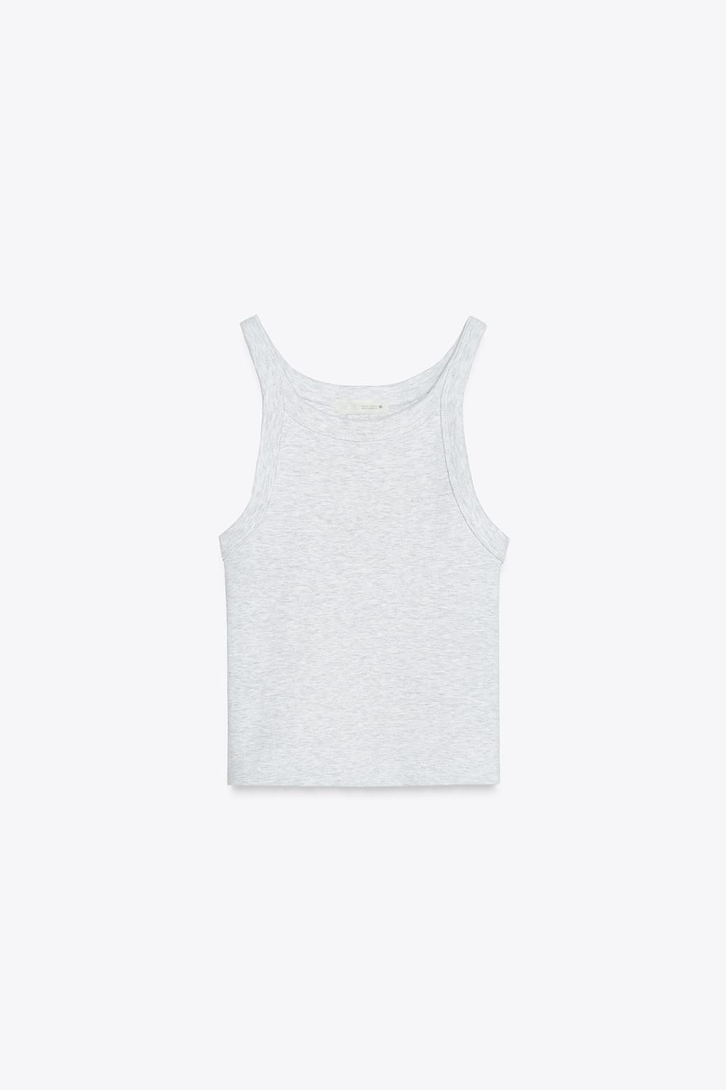 RIBBED CROP TOP - Zara фото 20