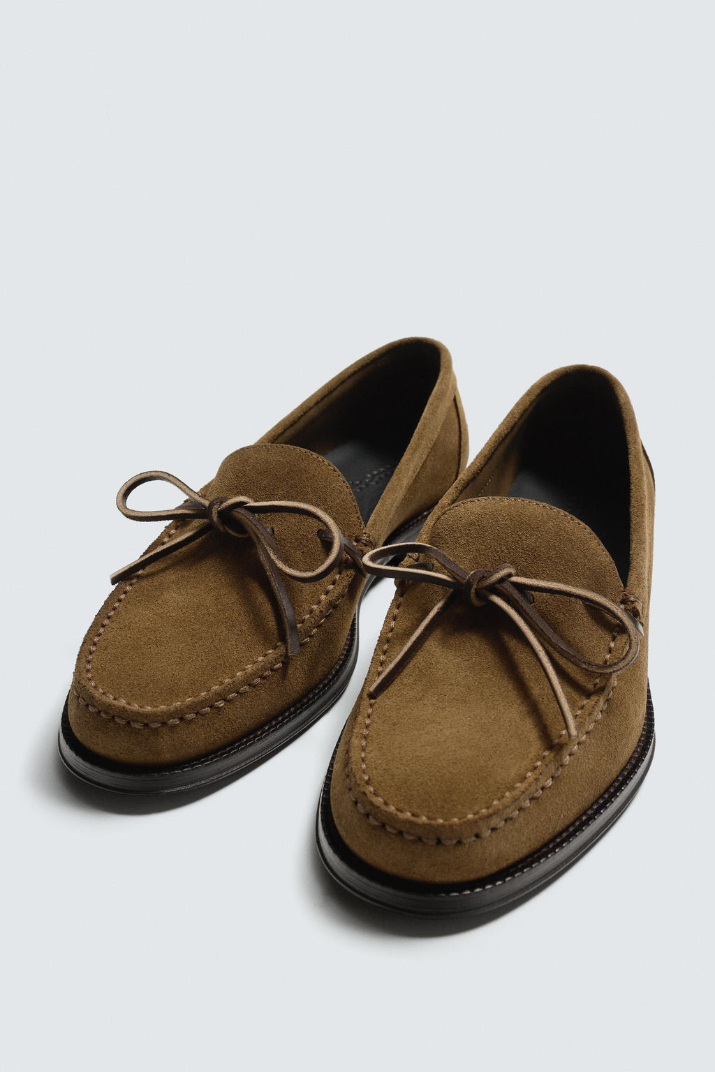 MOCASIN VESTIR PIEL / Beige - Zara фото 5