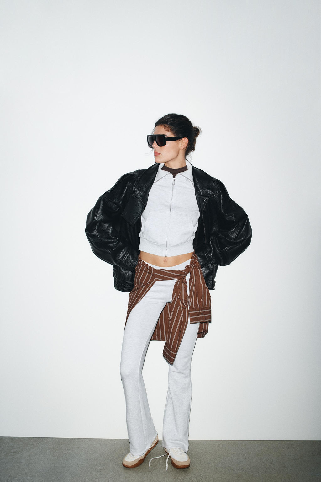 FLARE FLEECE TROUSERS