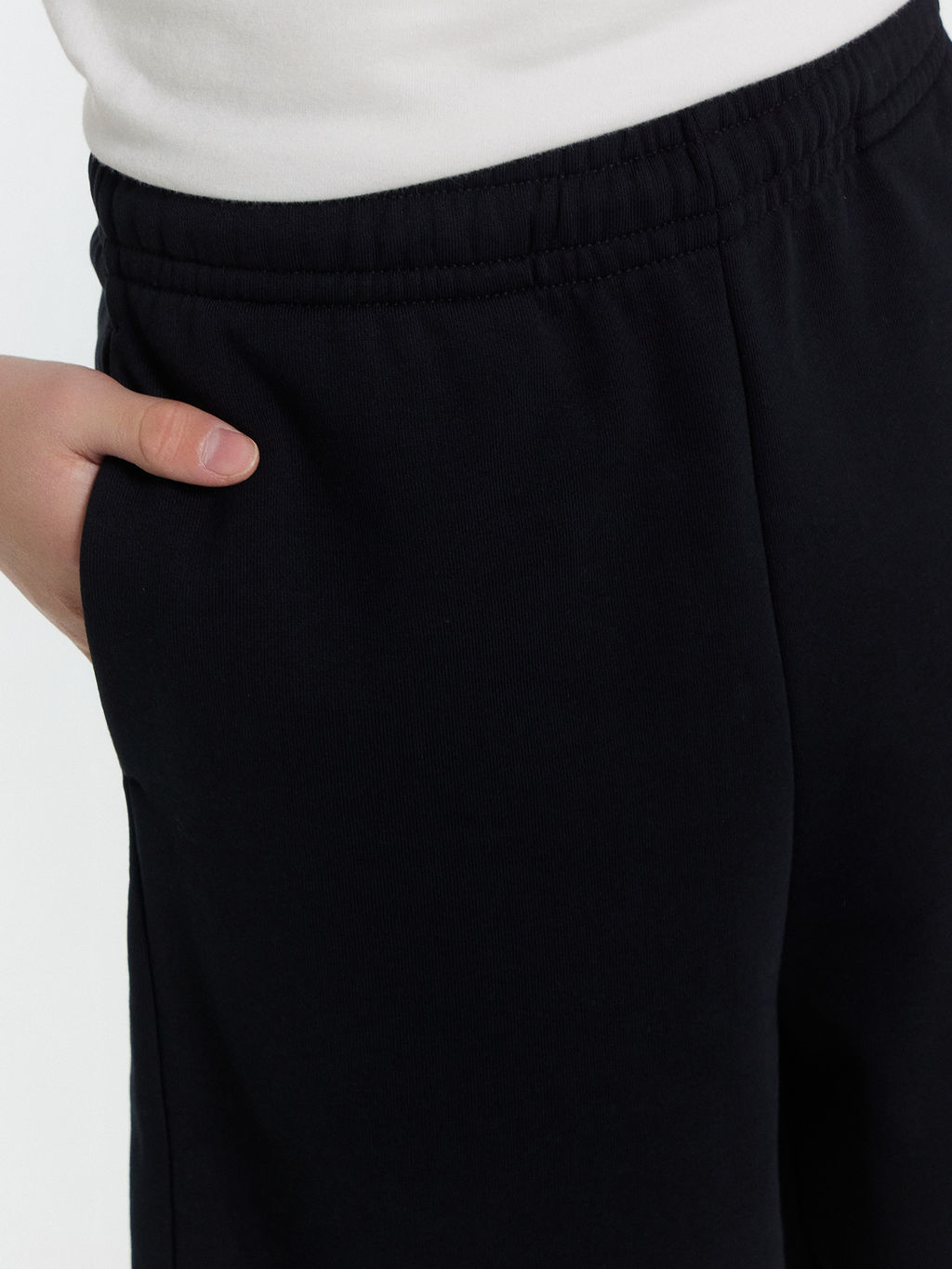 Шорты для мальчиков черные с принтом - Mark formelle фото 5