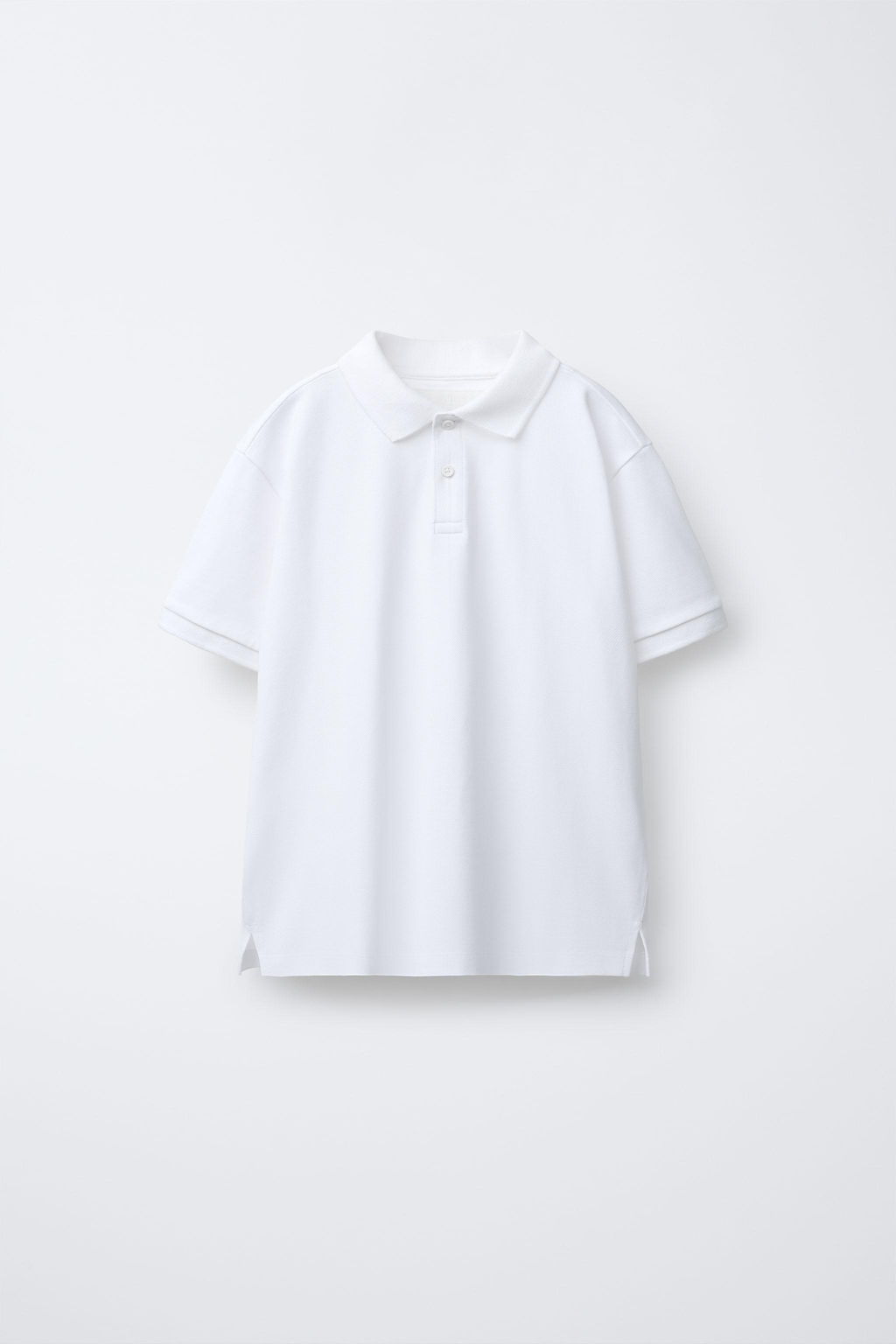 POLO B?SICO PIQU? / Blanco