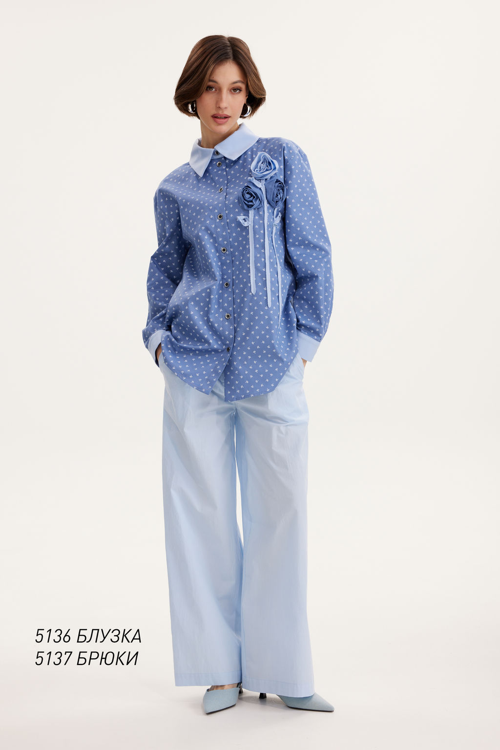 Блузка 5136 - Niv niv fashion фото 4