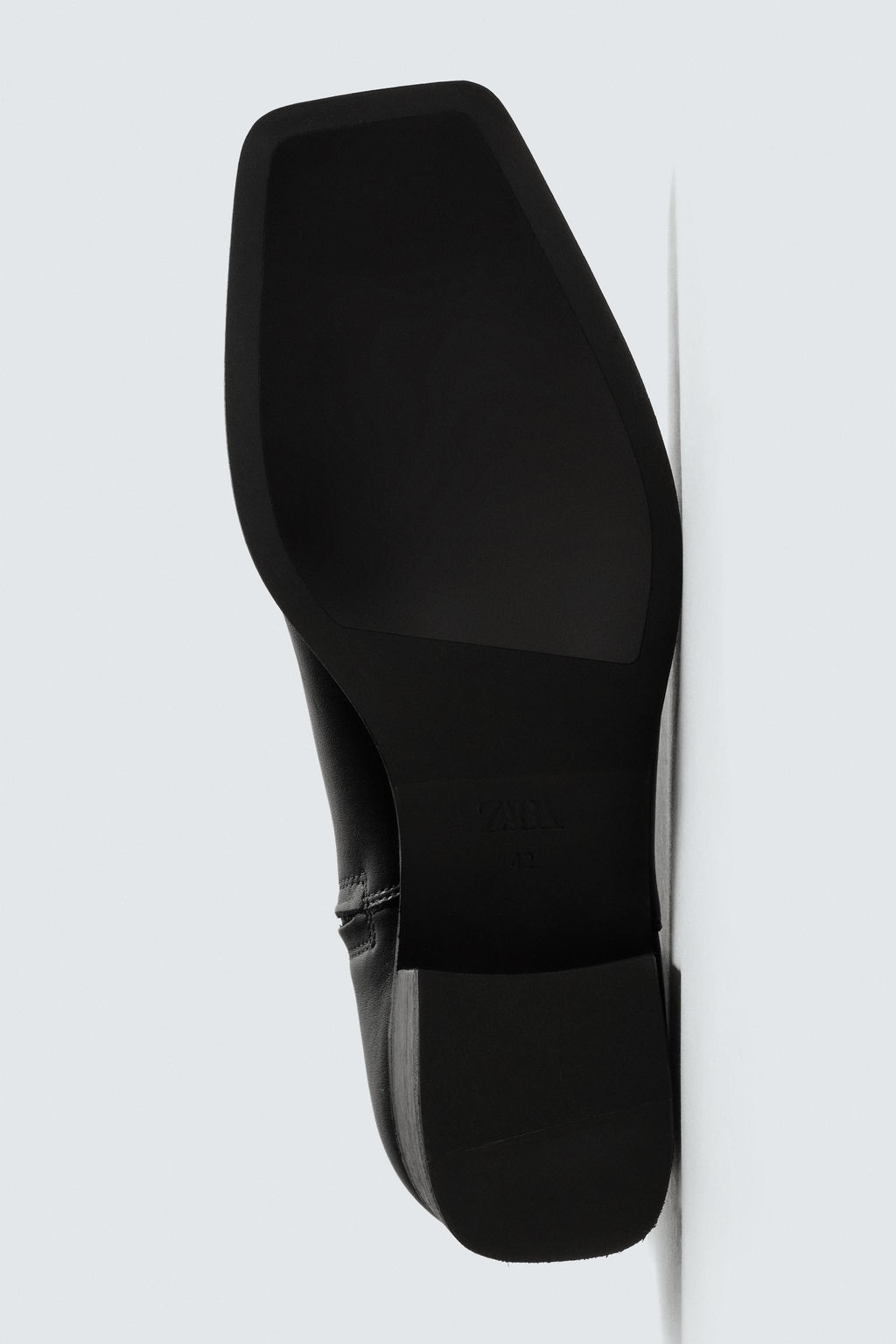 LEATHER HEELED BOOTS - Zara фото 7