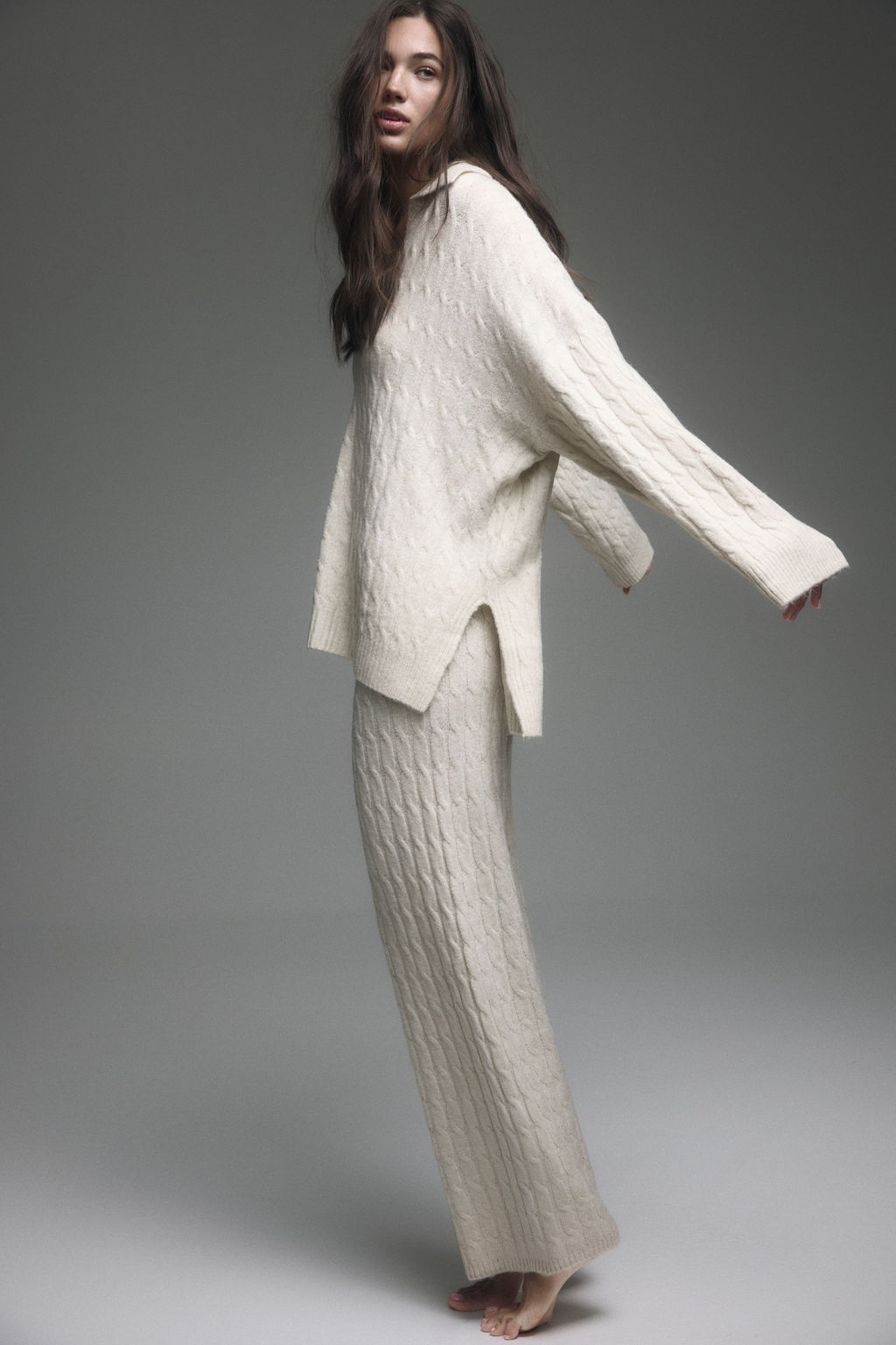 Jersey en punto trenzado - H&m фото 4