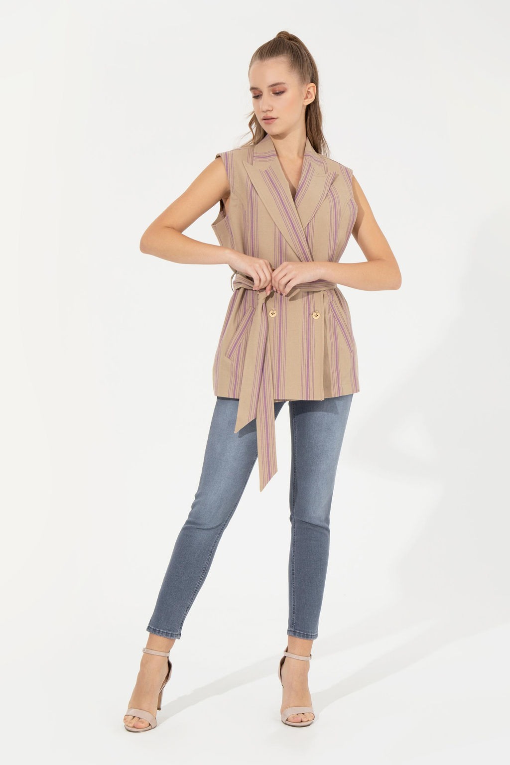 Женская фиолетовая куртка Неожиданная скидка в корзине - U.s. polo assn фото 8