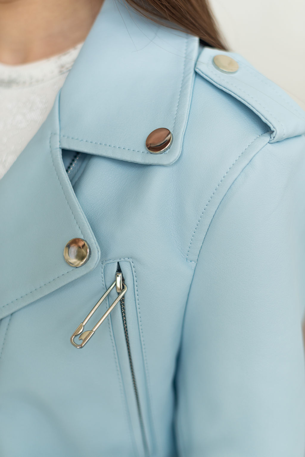 Куртка Алексис (голубой) - Nadi bordo фото 3