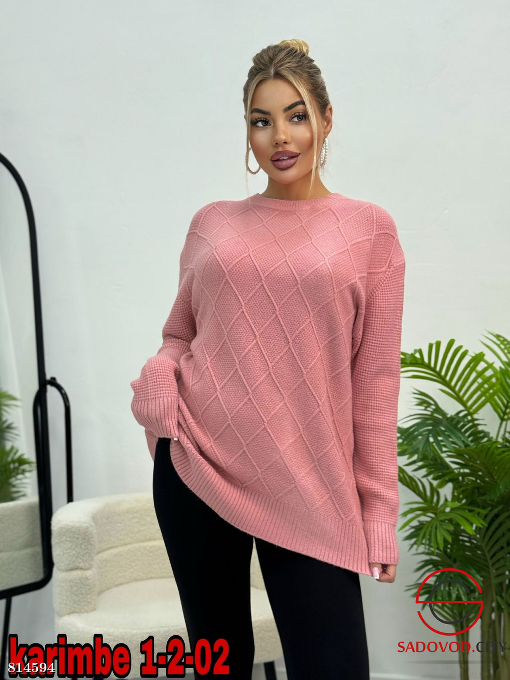 Кофта женская удлиненная - Bruno фото 5