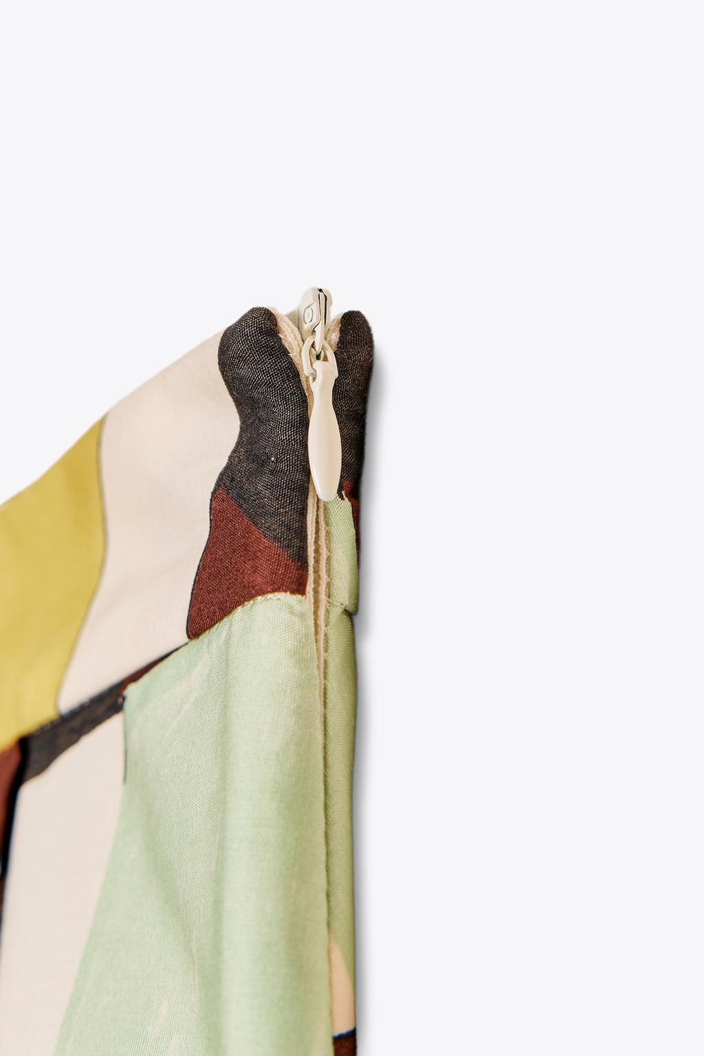 ZW COLLECTION PRINTED MIDI SKIRT - Zara фото 8