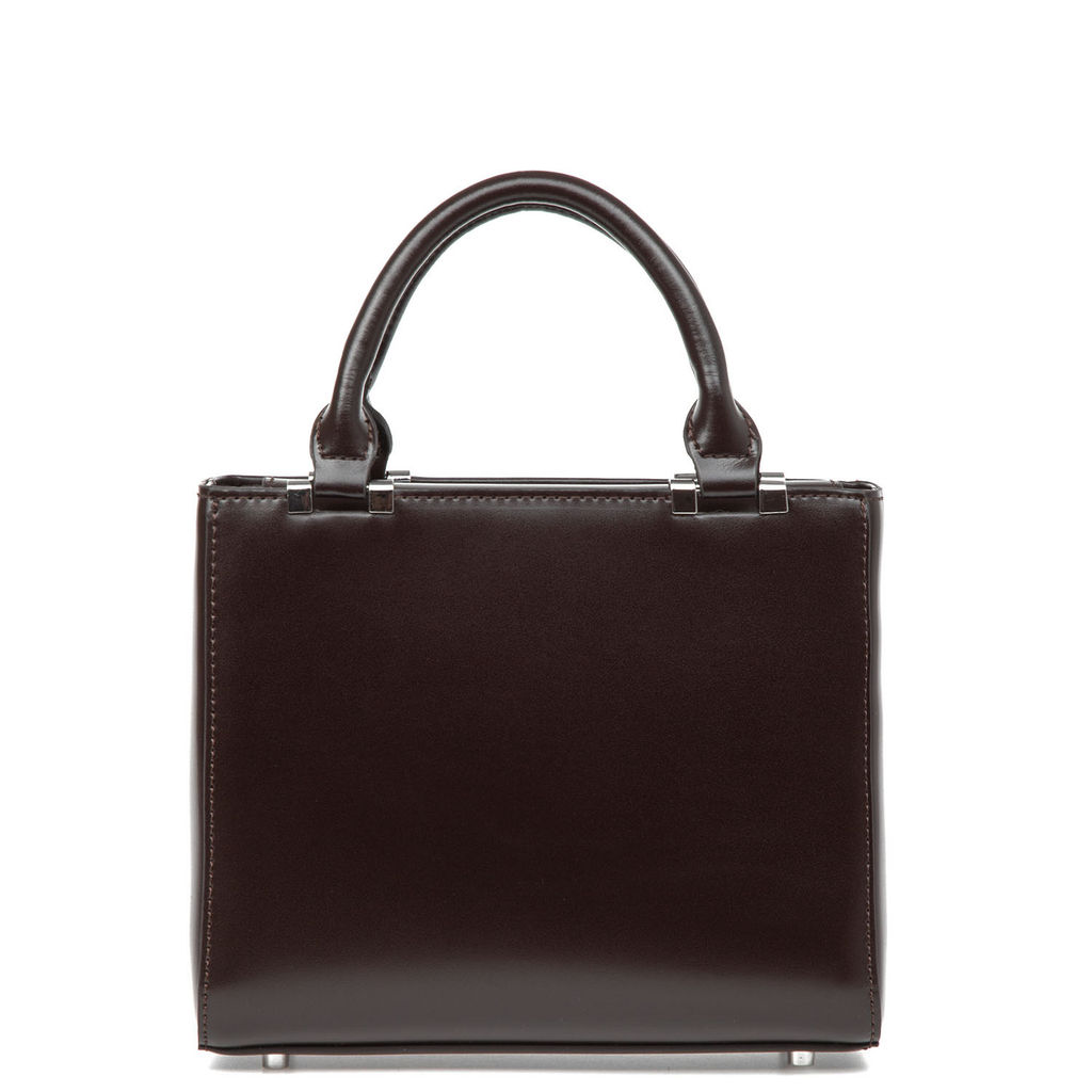 1161 chocolate, Женская кожаная сумка, Barcelo Biagi